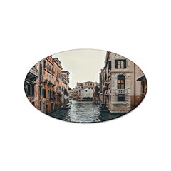 Water Way In Venice Sticker (oval) by ConteMonfrey