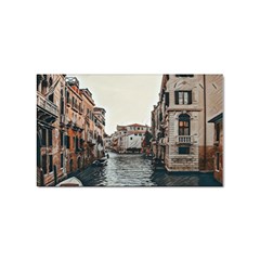 Water Way In Venice Sticker (rectangular) by ConteMonfrey