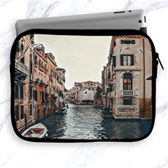 Water Way In Venice Apple Ipad 2/3/4 Zipper Cases by ConteMonfrey