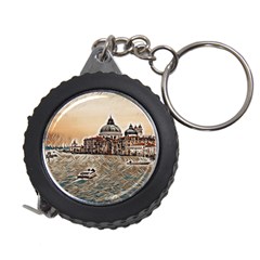 Boat In Venice San Mark`s Basilica - Italian Tour Vintage Measuring Tape by ConteMonfrey