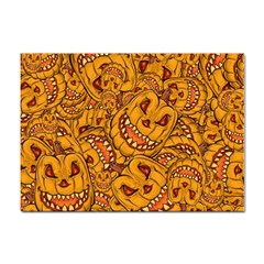 Halloween Background Halloween Texture October Sticker A4 (100 Pack) by Wegoenart