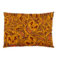 Halloween Background Halloween Texture October Pillow Case by Wegoenart