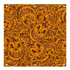 Halloween Background Halloween Texture October Banner And Sign 4  X 4  by Wegoenart