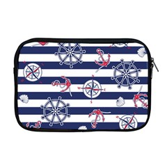 Seamless Marine Pattern Apple Macbook Pro 17  Zipper Case by BangZart