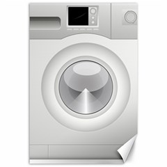 Washing Machine Cartoon Drawing Vector Canvas 24  X 36 