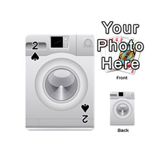 Washing Machine Cartoon Drawing Vector Playing Cards 54 Designs (mini)