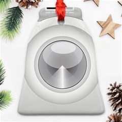 Washing Machine Cartoon Drawing Vector Bell Ornament (two Sides)