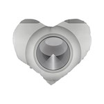 Washing Machine Cartoon Drawing Vector Standard 16  Premium Flano Heart Shape Cushions Back