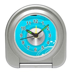 Blue Washing Machine, Electronics Travel Alarm Clock