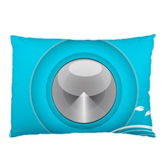 Blue Washing Machine, Electronics Pillow Case