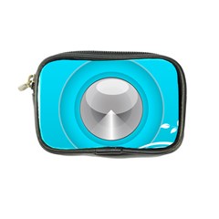 Blue Washing Machine, Electronics Coin Purse by Jancukart