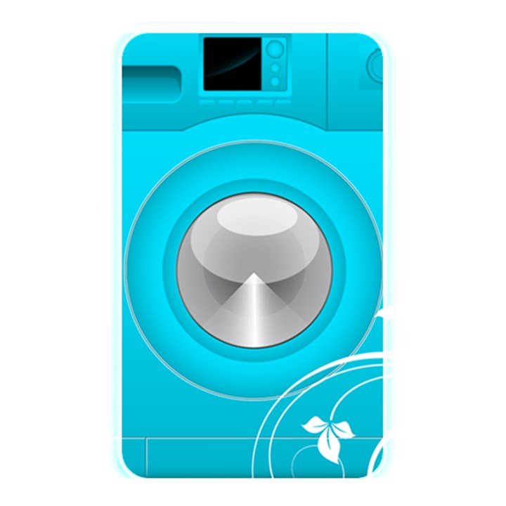 Blue Washing Machine, Electronics Memory Card Reader (Rectangular)