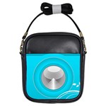 Blue Washing Machine, Electronics Girls Sling Bag Front