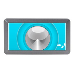 Blue Washing Machine, Electronics Memory Card Reader (mini) by Jancukart