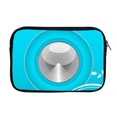 Blue Washing Machine, Electronics Apple Macbook Pro 17  Zipper Case by Jancukart