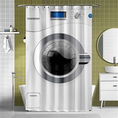 Washing Machines Home Electronic Shower Curtain 48  X 72  (small) 