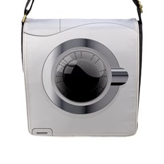 Washing Machines Home Electronic Flap Closure Messenger Bag (l) by Jancukart