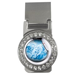 Silver Framed Washing Machine Animated Money Clips (cz) 