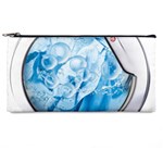 Silver Framed Washing Machine Animated Pencil Case Front