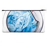 Silver Framed Washing Machine Animated Pencil Case Back