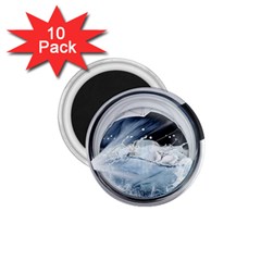 Gray Washing Machine Illustration 1 75  Magnets (10 Pack)  by Jancukart