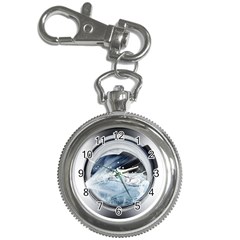 Gray Washing Machine Illustration Key Chain Watches