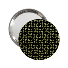 Leaves Motif Random Print Pattern 2 25  Handbag Mirrors