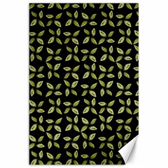 Leaves Motif Random Print Pattern Canvas 20  X 30  by dflcprintsclothing