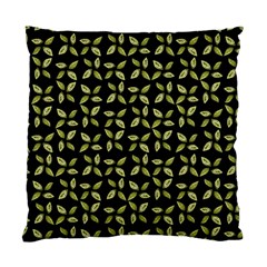 Leaves Motif Random Print Pattern Standard Cushion Case (one Side) by dflcprintsclothing