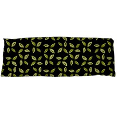 Leaves Motif Random Print Pattern Body Pillow Case (dakimakura) by dflcprintsclothing