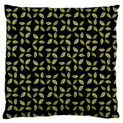 Leaves Motif Random Print Pattern Large Cushion Case (one Side) by dflcprintsclothing