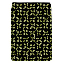 Leaves Motif Random Print Pattern Removable Flap Cover (s)