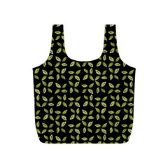 Leaves Motif Random Print Pattern Full Print Recycle Bag (s) by dflcprintsclothing