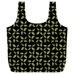 Leaves Motif Random Print Pattern Full Print Recycle Bag (xl) by dflcprintsclothing