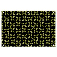 Leaves Motif Random Print Pattern Banner And Sign 6  X 4  by dflcprintsclothing