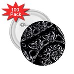 Skeletal Fractals 2.25  Buttons (100 pack)  Front