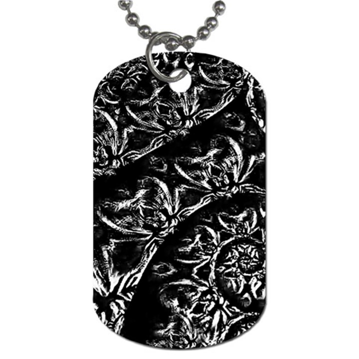 Skeletal Fractals Dog Tag (Two Sides)