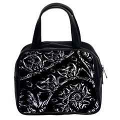 Skeletal Fractals Classic Handbag (two Sides) by MRNStudios