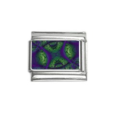 Abstract Fractal Art Pattern Italian Charm (9mm)