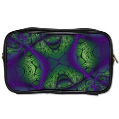 Abstract Fractal Art Pattern Toiletries Bag (one Side) by Ravend