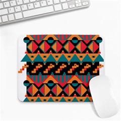 Tribal Pattern Seamless Border Small Mousepad by Jancukart