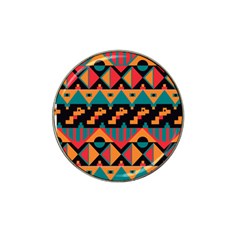 Tribal Pattern Seamless Border Hat Clip Ball Marker