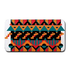 Tribal Pattern Seamless Border Medium Bar Mat by Jancukart