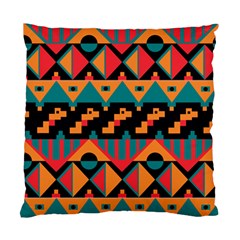 Tribal Pattern Seamless Border Standard Cushion Case (one Side) by Jancukart