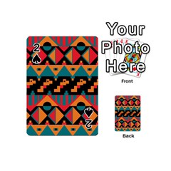 Tribal Pattern Seamless Border Playing Cards 54 Designs (mini)