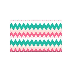 Zigzag Pattern Sticker Rectangular (10 Pack) by Jancukart