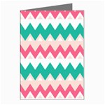 Zigzag Pattern Greeting Cards (Pkg of 8) Left