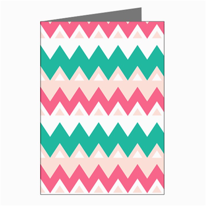 Zigzag Pattern Greeting Cards (Pkg of 8)