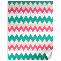 Zigzag Pattern Canvas 12  X 16 