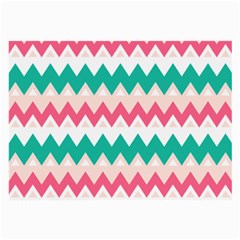 Zigzag Pattern Large Glasses Cloth (2 Sides)